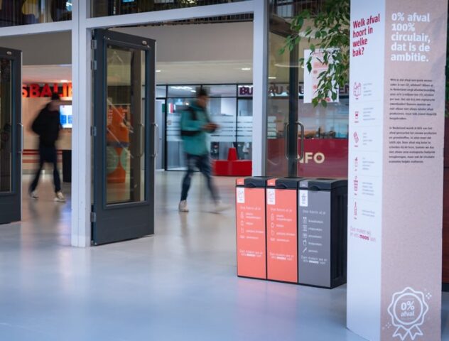 Afval scheiden op de universiteit of in het hoger beroepsonderwijs